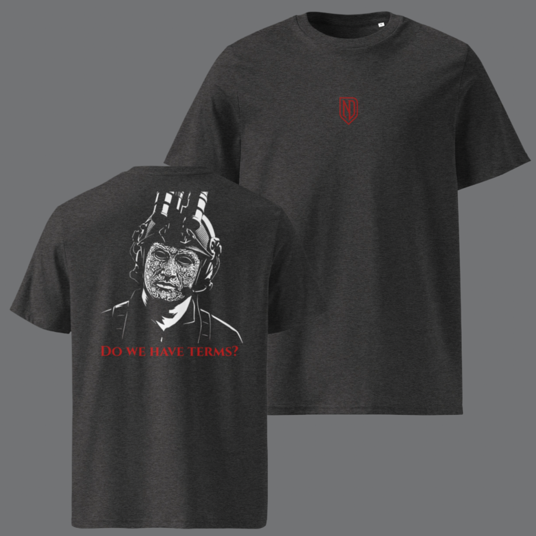 Unisex "Do we have terms?" cotton tshirt